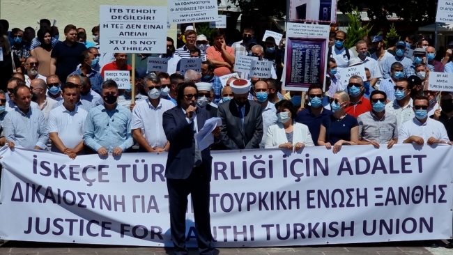 İskeçe Türk Birliği'nden Yunan yargısına protesto